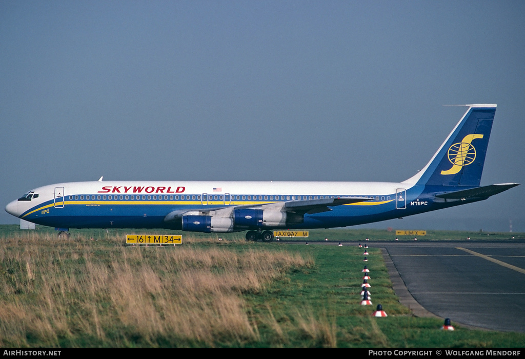 Aircraft Photo of N711PC | Boeing 707-323B | Skyworld Airlines | AirHistory.net #525642