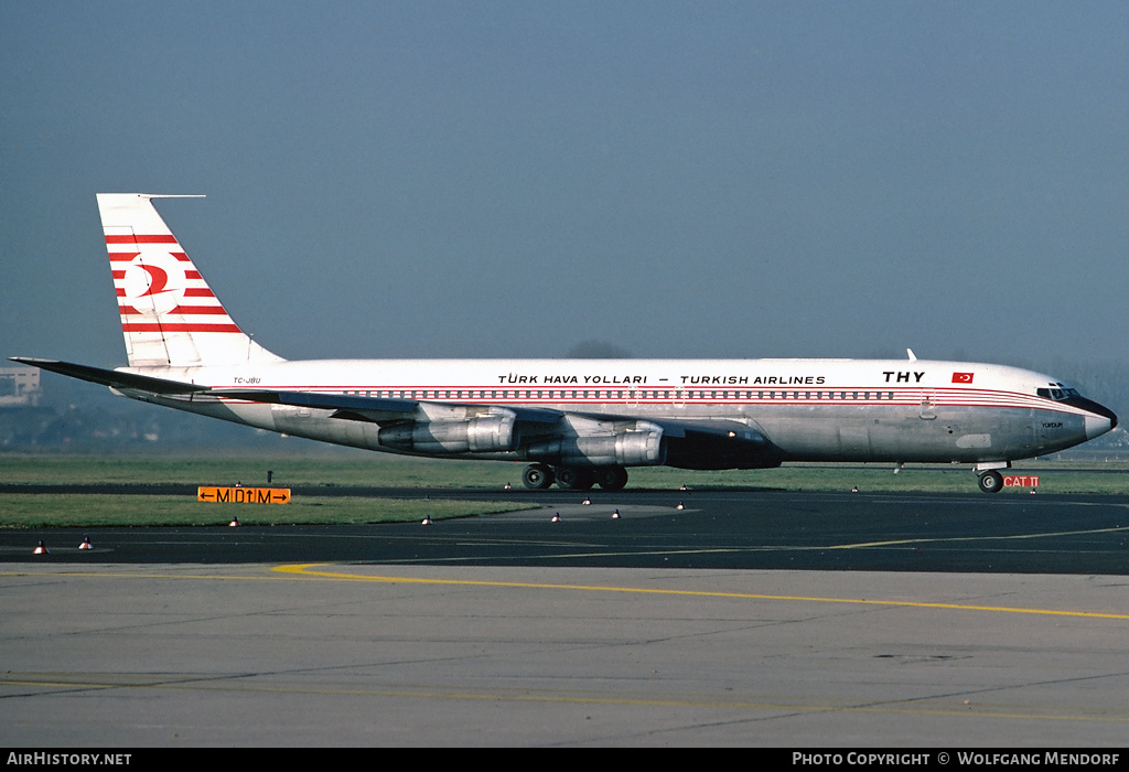 Aircraft Photo of TC-JBU | Boeing 707-321B | THY Türk Hava Yolları - Turkish Airlines | AirHistory.net #525645