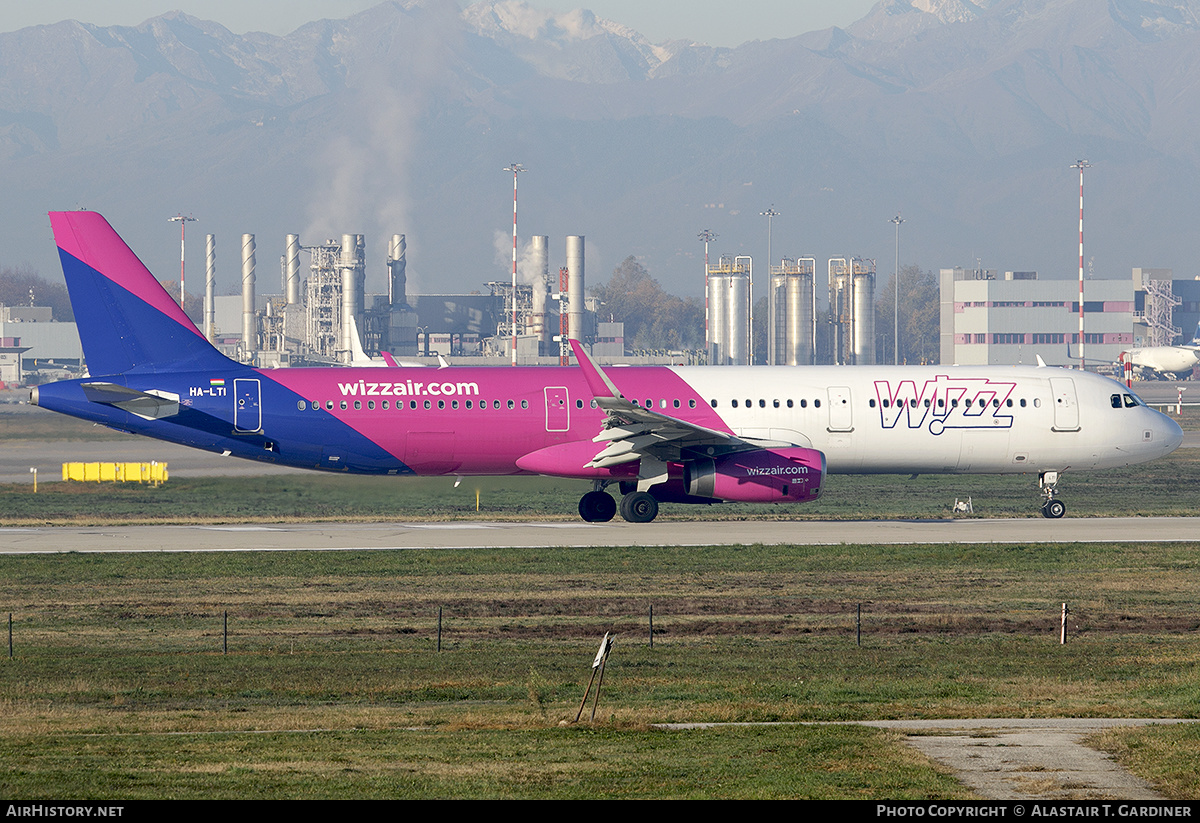 Aircraft Photo of HA-LTI | Airbus A321-231 | Wizz Air | AirHistory.net #525653