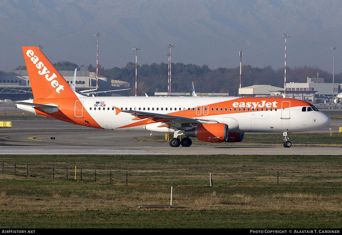 Aircraft Photo of OE-ICN | Airbus A320-214 | EasyJet | AirHistory.net #525662