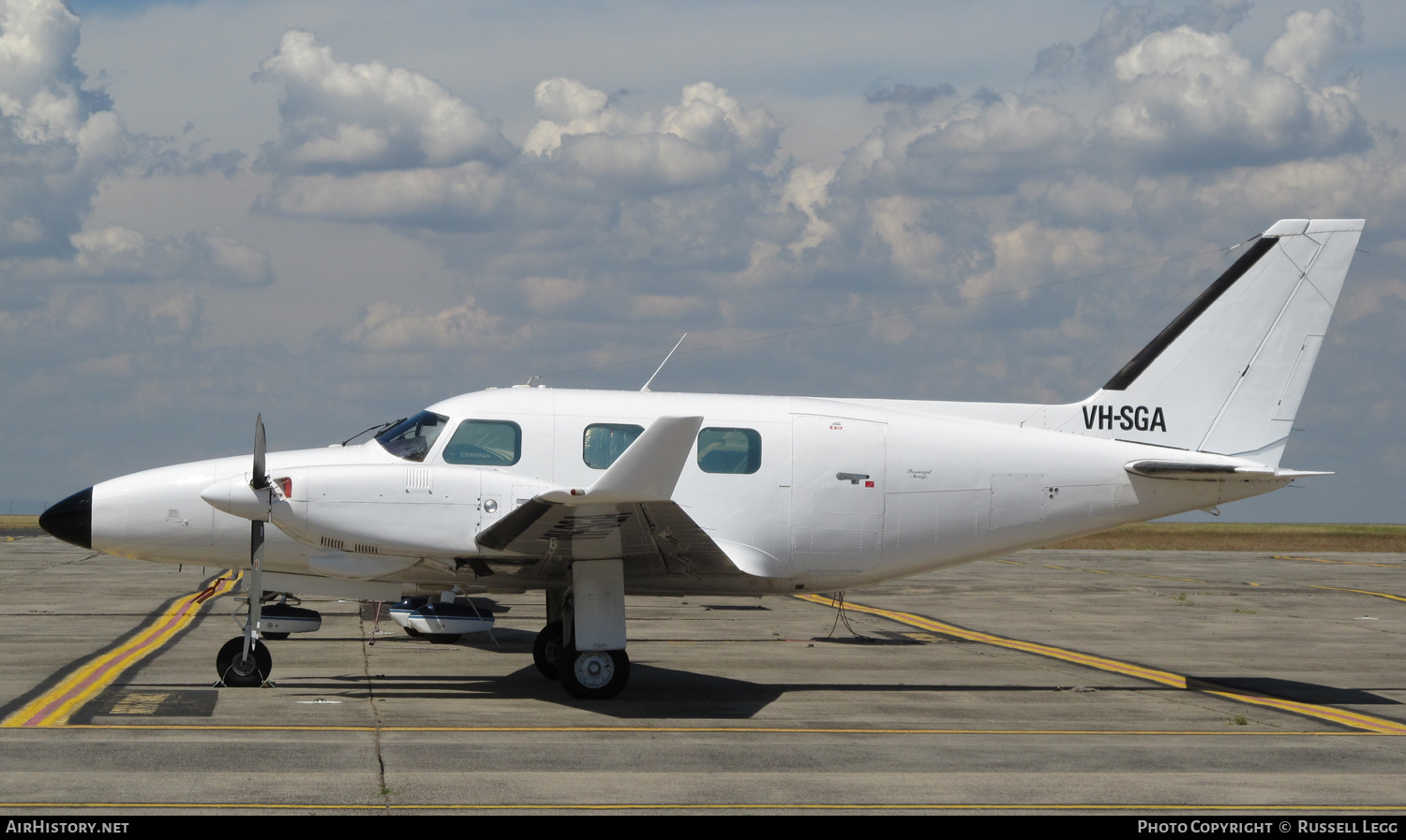 Aircraft Photo of VH-SGA | Piper PA-31P Pressurized Navajo/Colemill Panther Navajo | AirHistory.net #525680