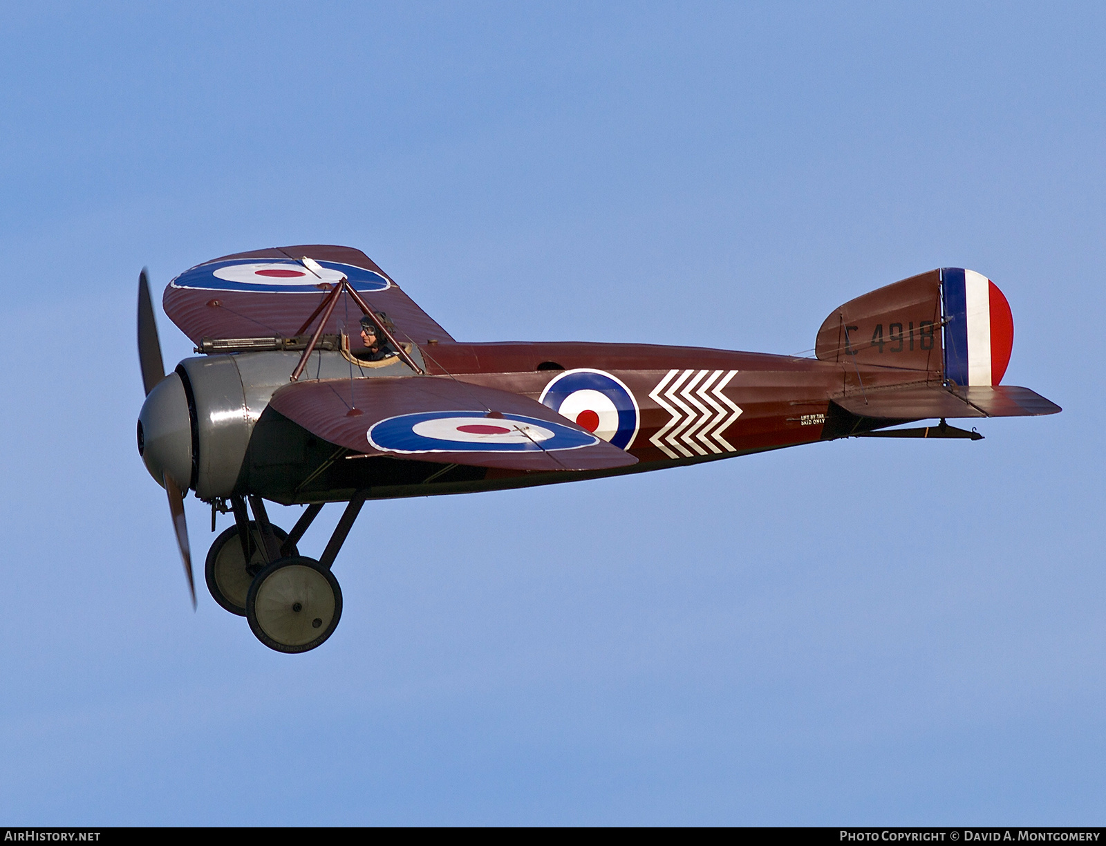Aircraft Photo of G-BWJM / C4918 | Bristol M-1C (replica) | UK - Air Force | AirHistory.net #525697