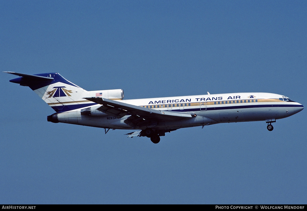 Aircraft Photo of N283AT | Boeing 727-22 | American Trans Air - ATA | AirHistory.net #525709