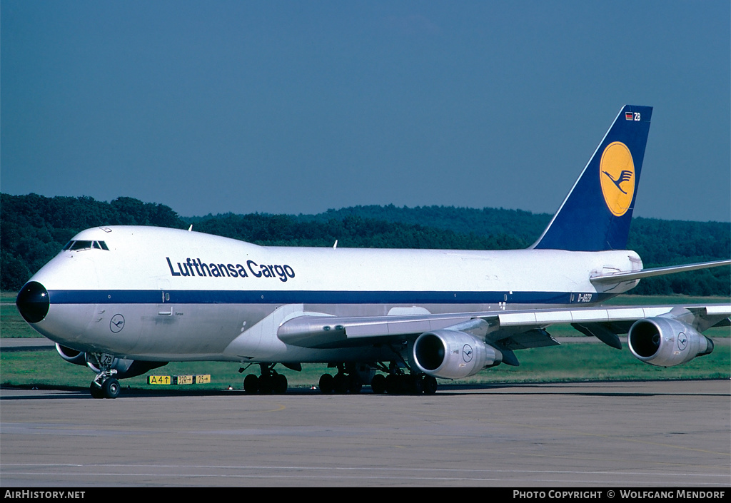 Aircraft Photo of D-ABZB | Boeing 747-230F/SCD | Lufthansa Cargo | AirHistory.net #525718