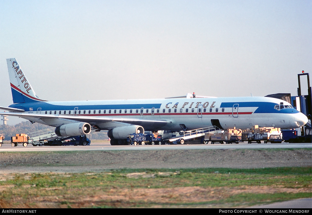 Aircraft Photo of N907CL | McDonnell Douglas DC-8-63CF | Capitol Airways | AirHistory.net #525726