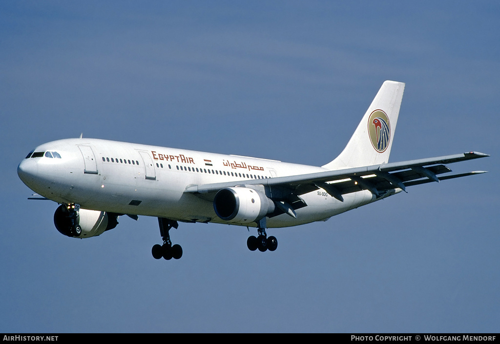 Aircraft Photo of SU-BDG | Airbus A300B4-203 | EgyptAir | AirHistory.net #525727