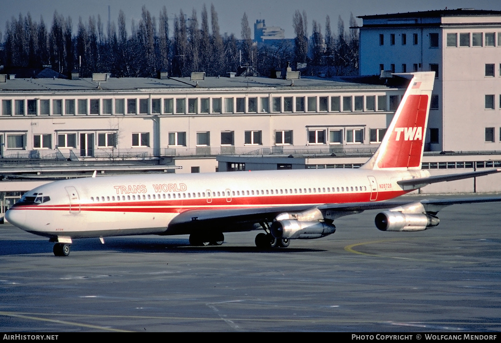 Aircraft Photo of N28726 | Boeing 707-331B | Trans World Airlines - TWA | AirHistory.net #525747