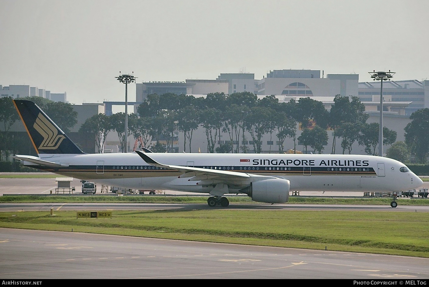 Aircraft Photo of 9V-SMG | Airbus A350-941 | Singapore Airlines | AirHistory.net #525784