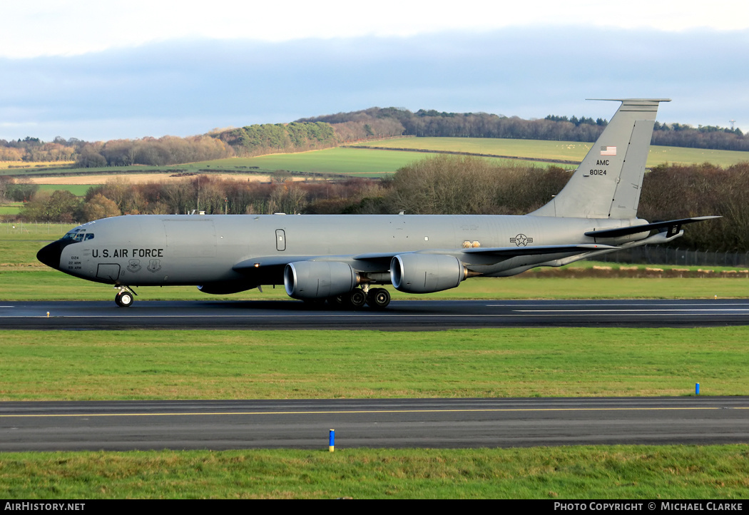 Aircraft Photo of 58-0124 / 80124 | Boeing KC-135R/RT Stratotanker | USA - Air Force | AirHistory.net #525793