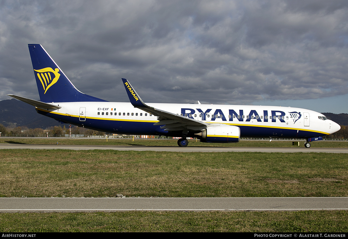 Aircraft Photo of EI-EXF | Boeing 737-8AS | Ryanair | AirHistory.net #525798