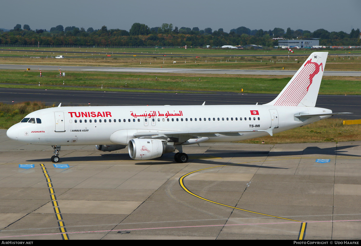 Aircraft Photo of TS-IMI | Airbus A320-211 | Tunisair | AirHistory.net #525815