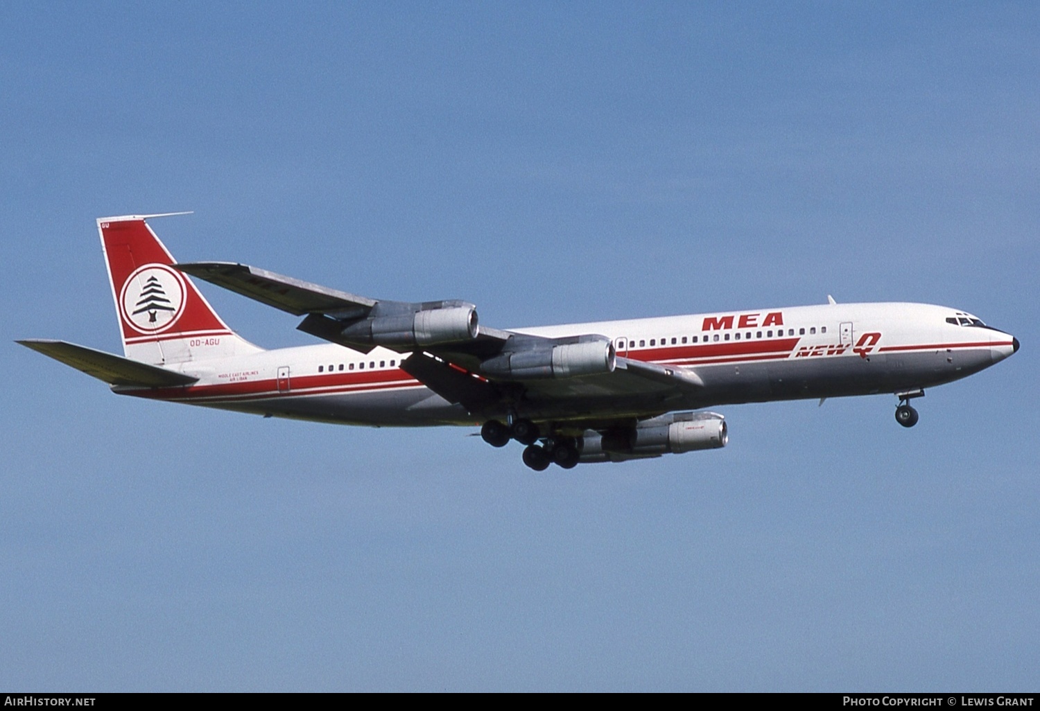 Aircraft Photo of OD-AGU | Boeing 707-347C | MEA - Middle East Airlines | AirHistory.net #525819