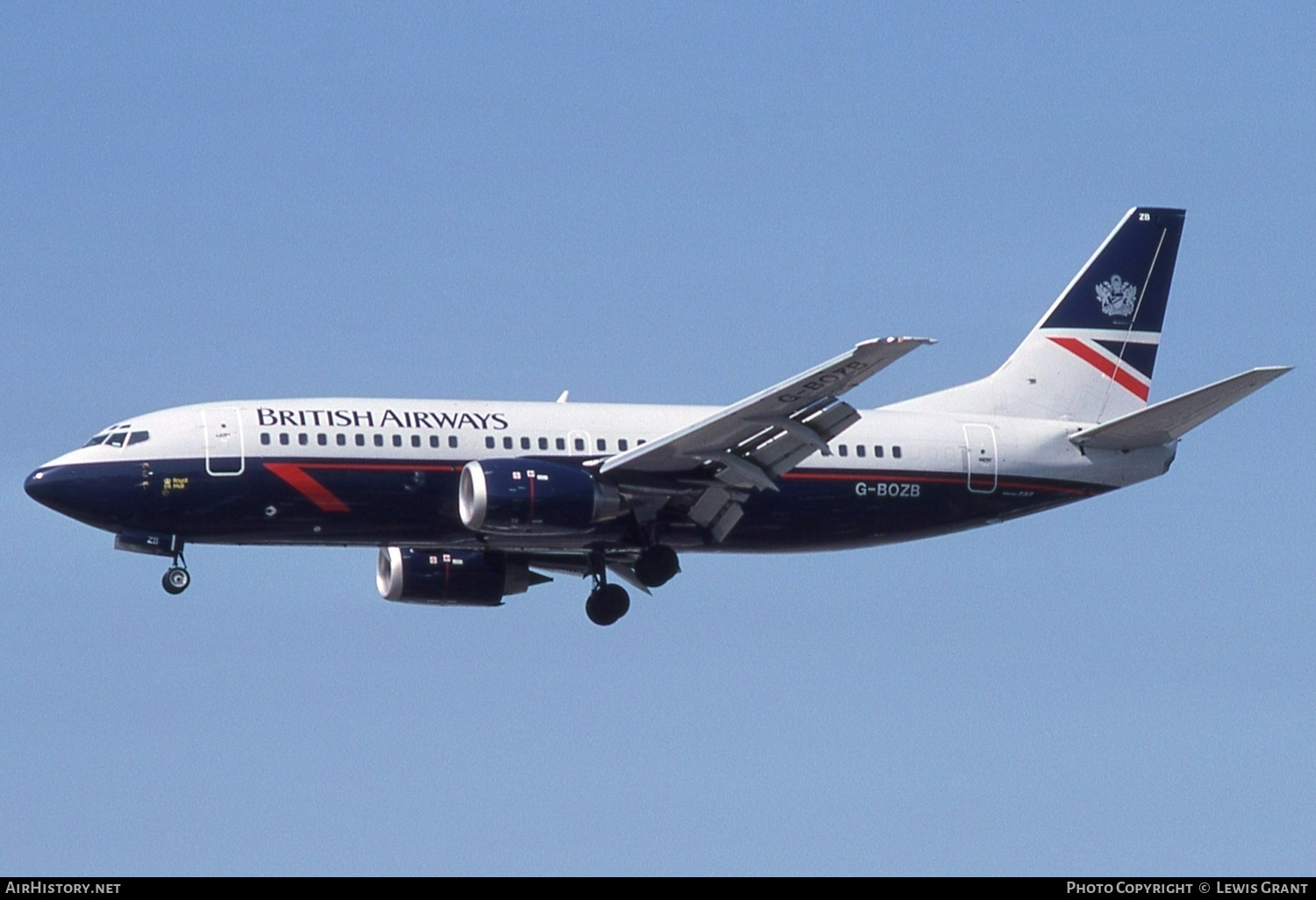 Aircraft Photo of G-BOZB | Boeing 737-3L9 | British Airways | AirHistory.net #525830