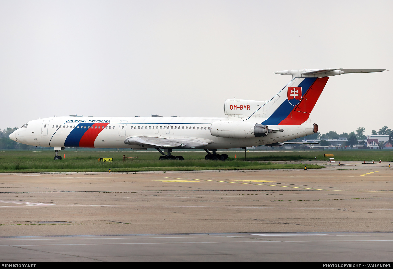 Aircraft Photo of OM-BYR | Tupolev Tu-154M | Slovakia - Government | AirHistory.net #525880