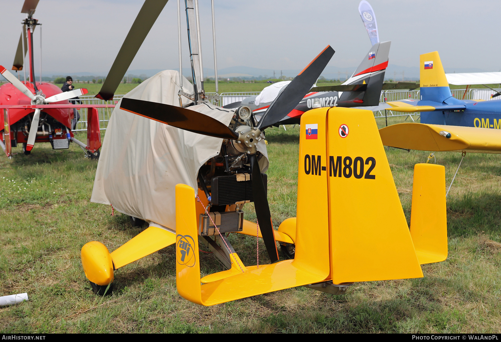 Aircraft Photo of OM-M802 | Halley Apollo AG-1 Gyro | AirHistory.net #525890