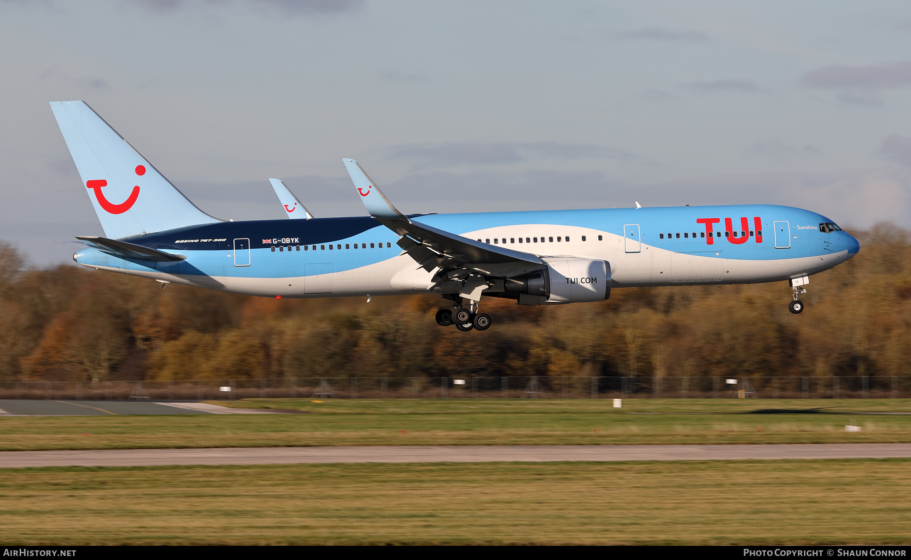 Aircraft Photo of G-OBYK | Boeing 767-38A/ER | TUI | AirHistory.net #525892