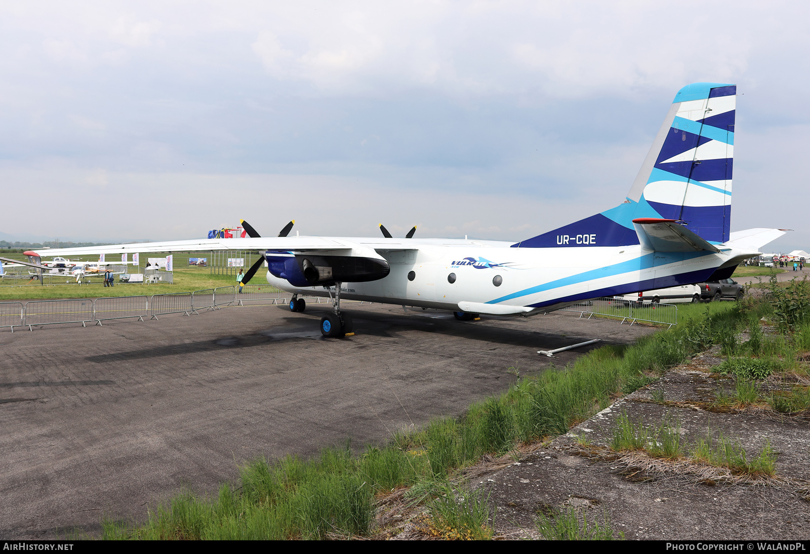 Aircraft Photo of UR-CQE | Antonov An-26B | Vulkan Air | AirHistory.net #525897