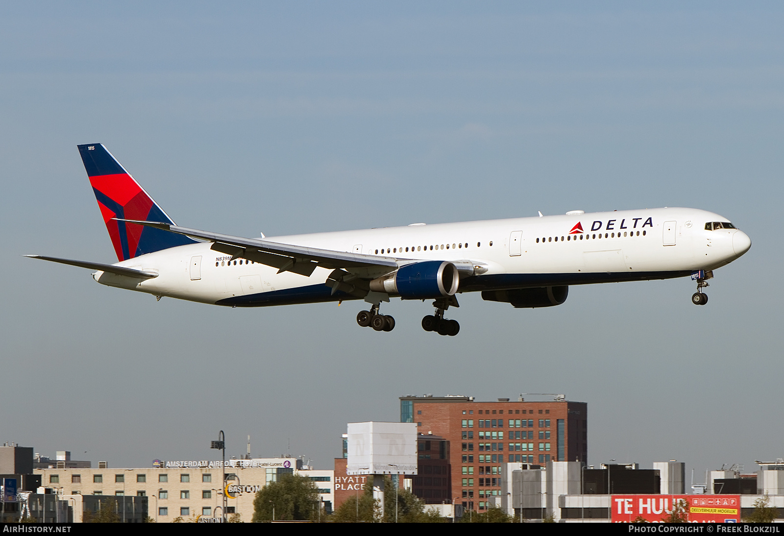 Aircraft Photo of N839MH | Boeing 767-432/ER | Delta Air Lines | AirHistory.net #525902