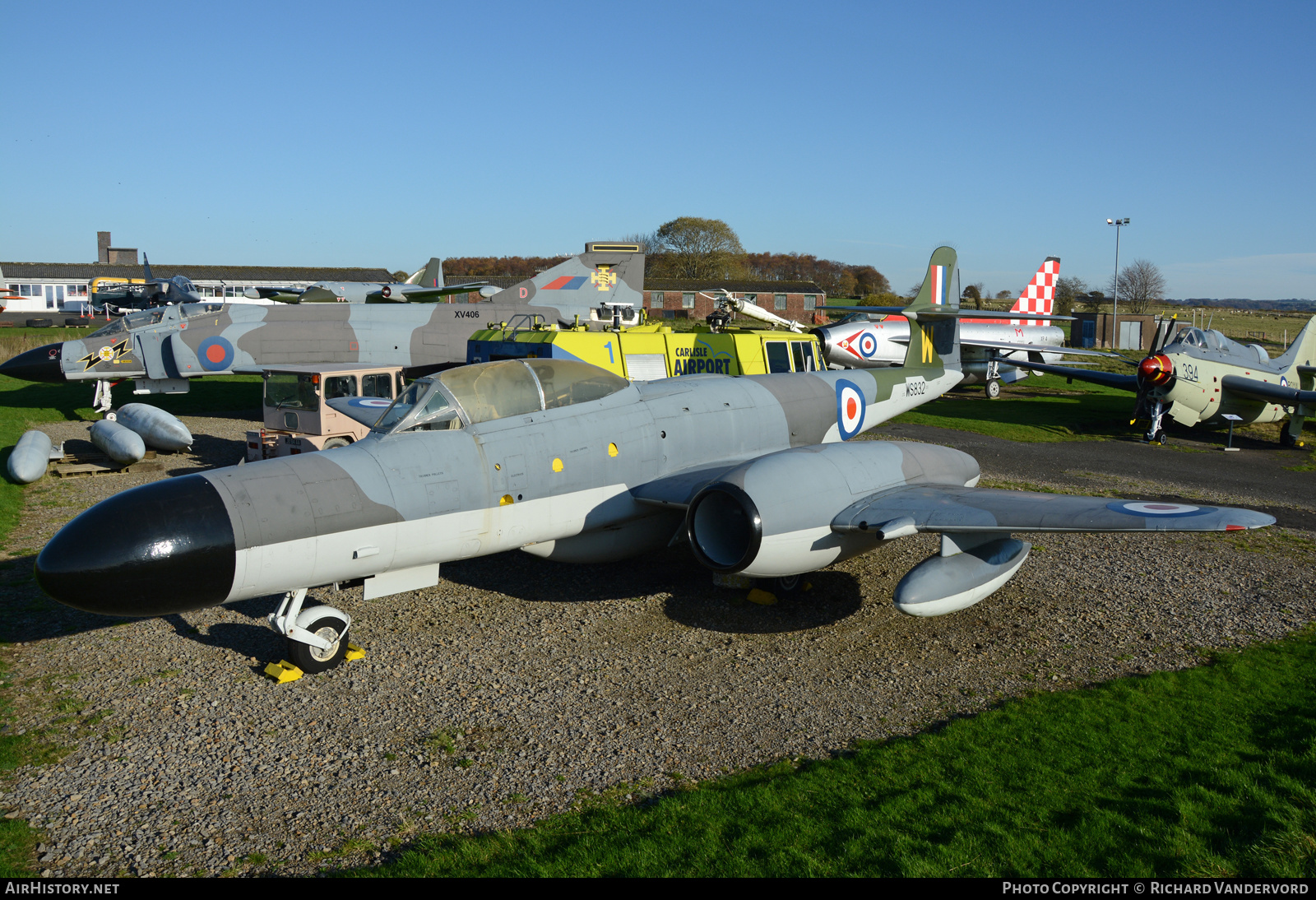 Aircraft Photo of WS832 | Gloster Meteor NF14 | UK - Air Force | AirHistory.net #525921