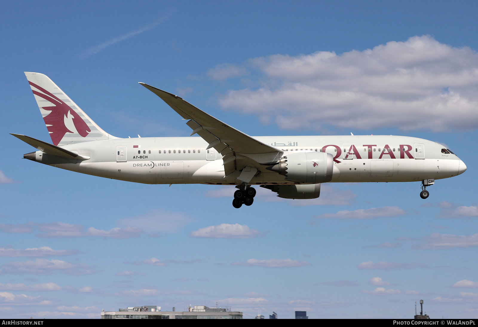 Aircraft Photo of A7-BCH | Boeing 787-8 Dreamliner | Qatar Airways | AirHistory.net #525926