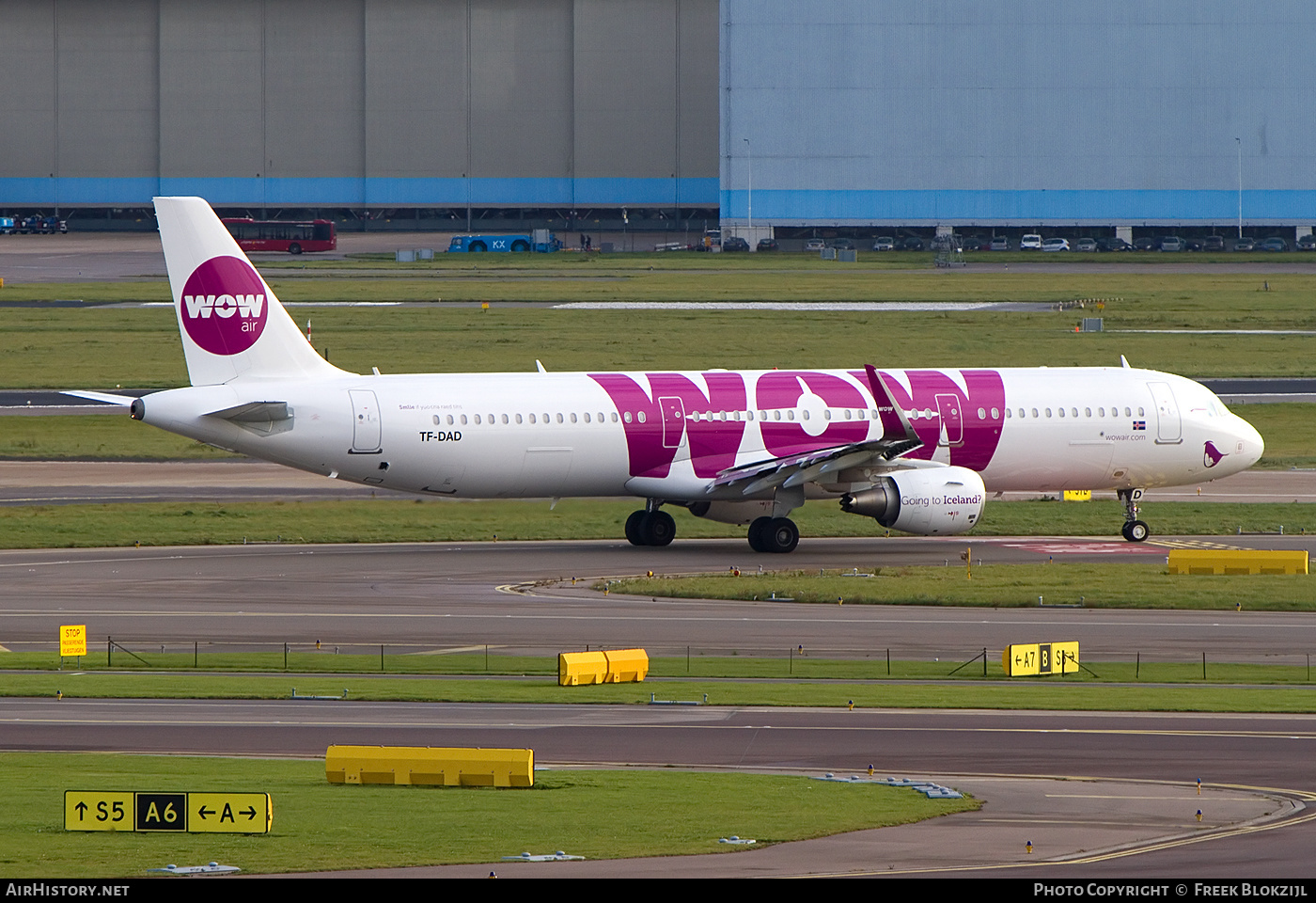 Aircraft Photo of TF-DAD | Airbus A321-211 | WOW Air | AirHistory.net #525930