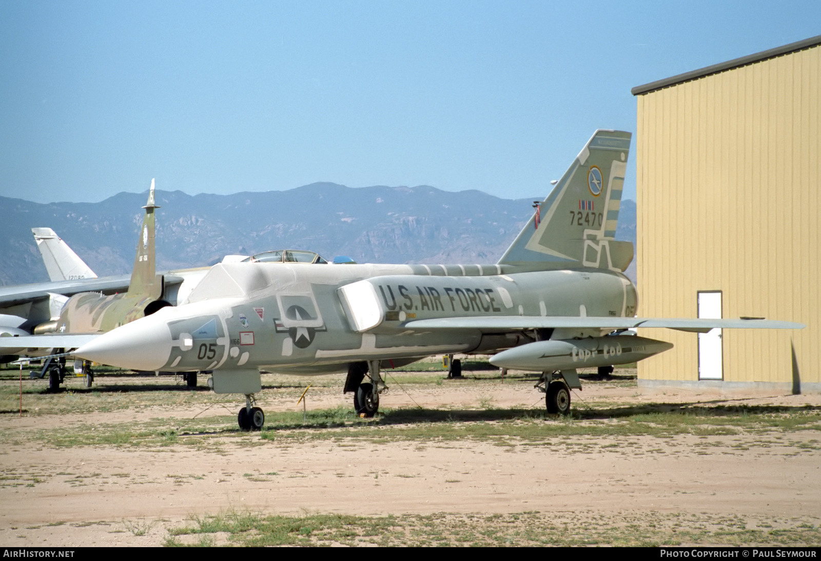 Aircraft Photo of 57-2470 / 72470 | Convair F-106A Delta Dart | USA - Air Force | AirHistory.net #525940