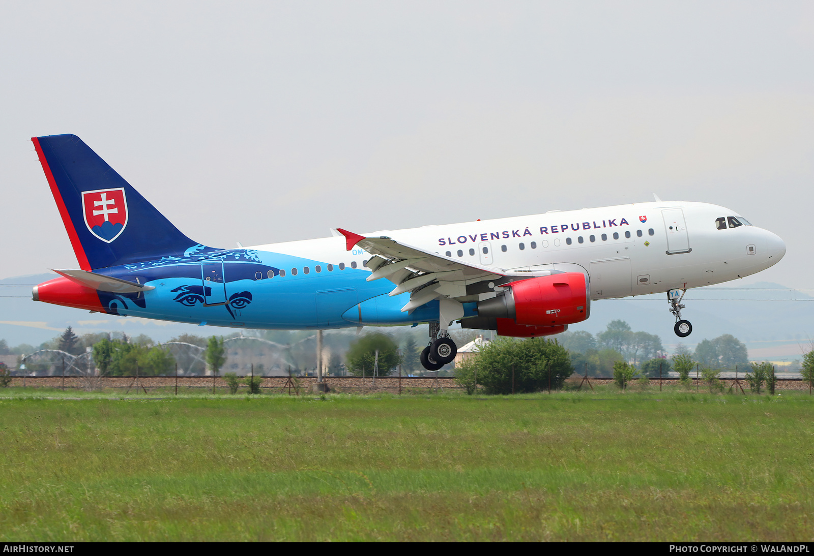 Aircraft Photo of OM-BYA | Airbus A319-115 | Slovakia - Government | AirHistory.net #525954