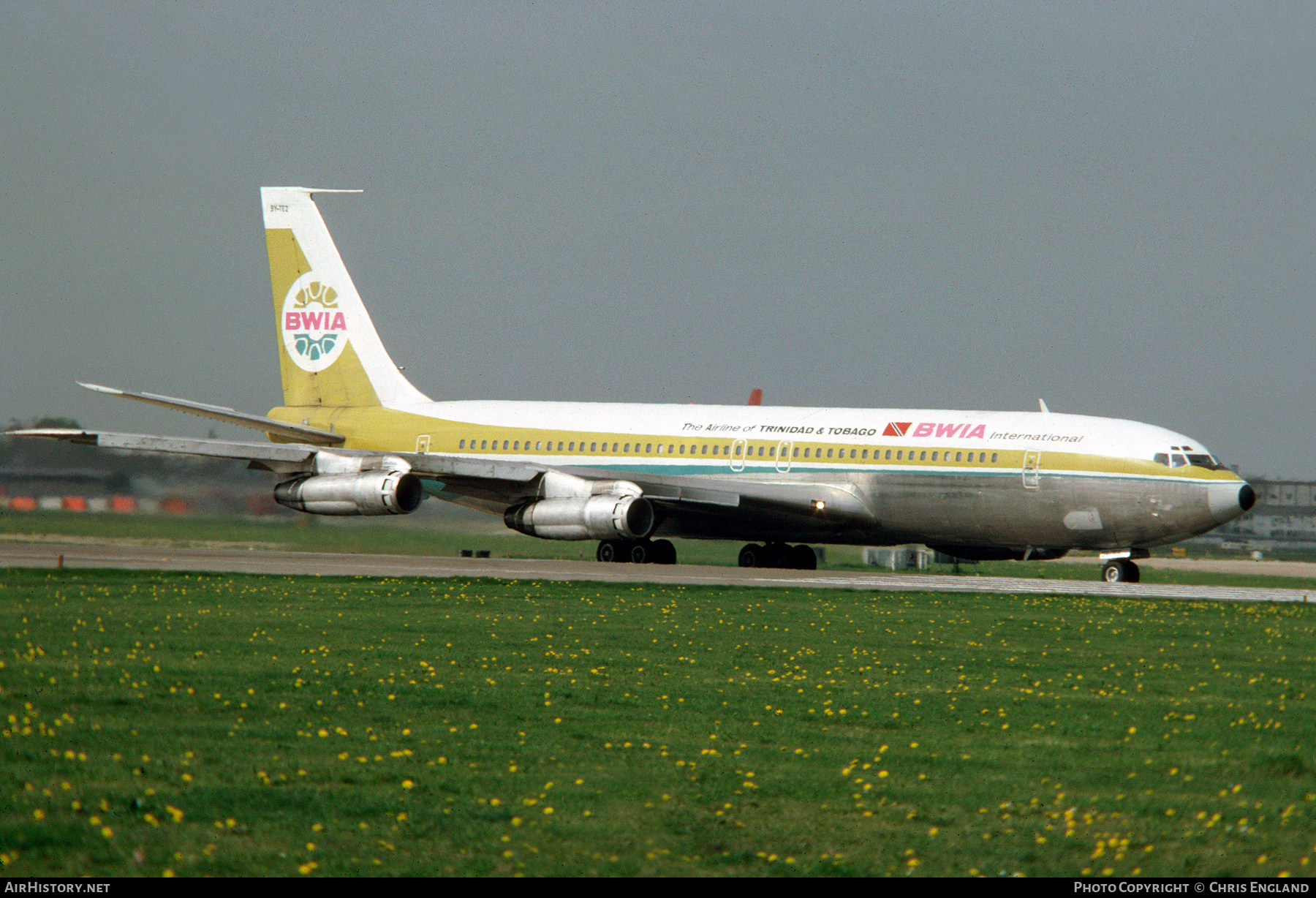 Aircraft Photo of 9Y-TEZ | Boeing 707-321B | BWIA International | AirHistory.net #525963