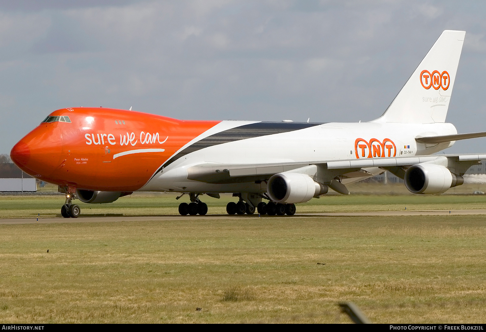 Aircraft Photo of OO-THA | Boeing 747-4HAF/ER/SCD | TNT Airways | AirHistory.net #525970