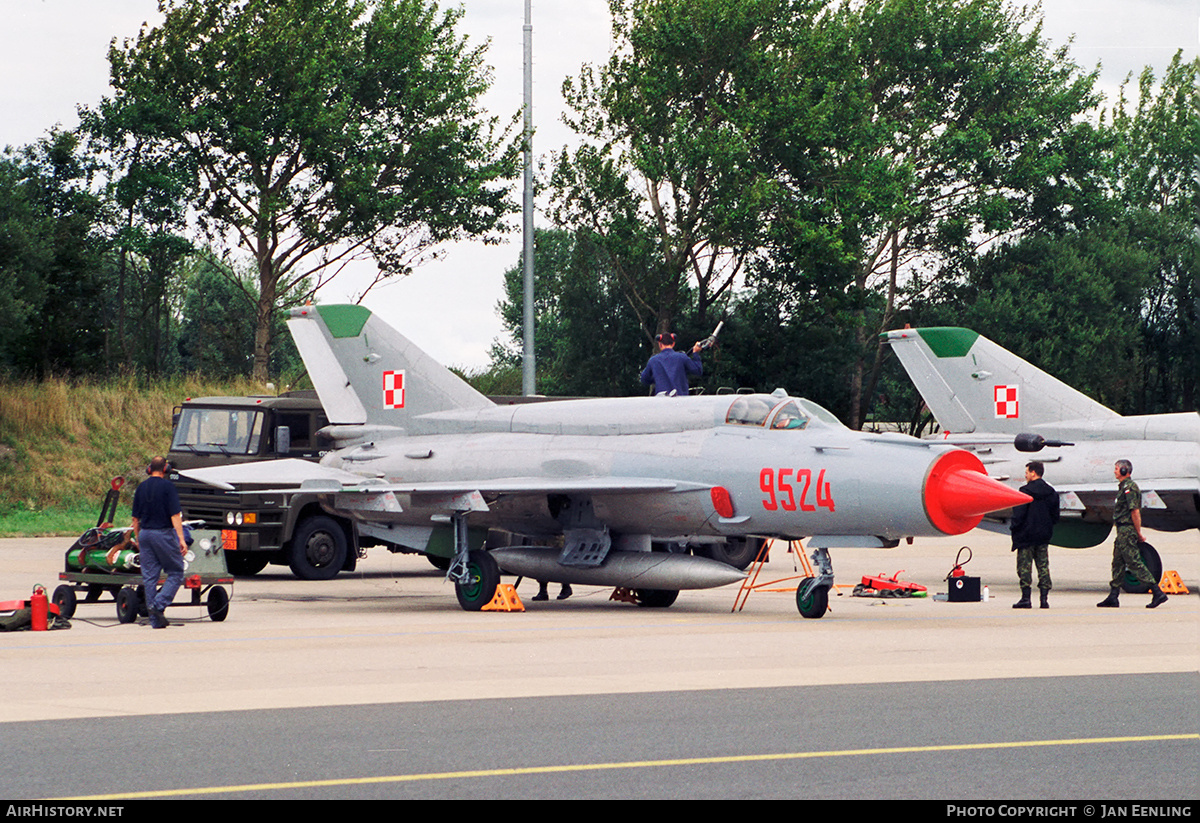 Aircraft Photo of 9524 | Mikoyan-Gurevich MiG-21bis | Poland - Air Force | AirHistory.net #525984