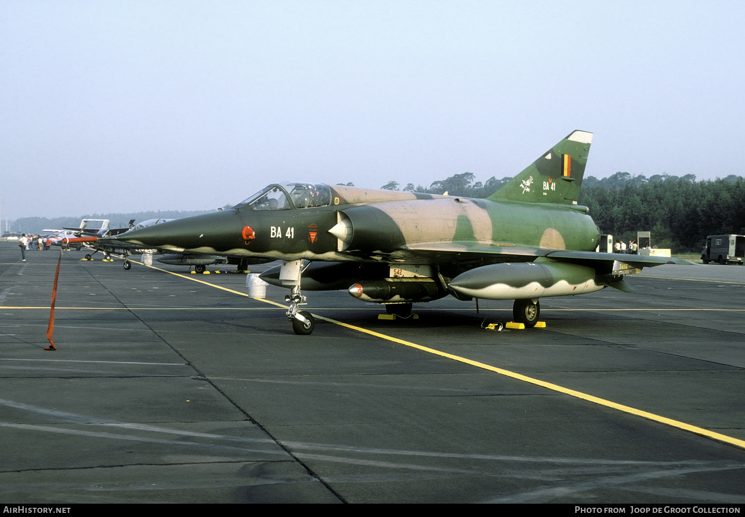 Aircraft Photo of BA41 | Dassault Mirage 5BA | Belgium - Air Force | AirHistory.net #526016