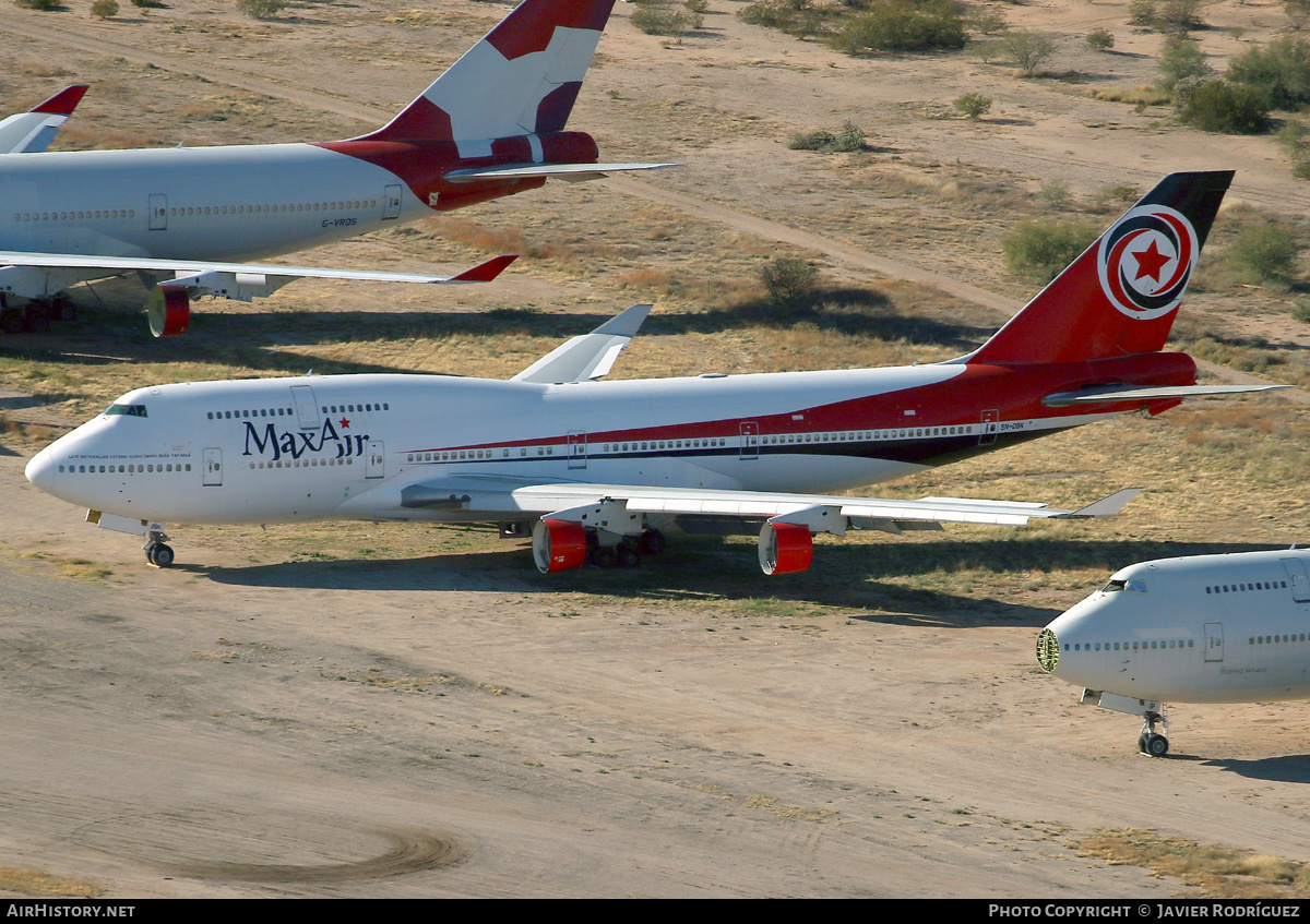 Aircraft Photo of 5N-DBK | Boeing 747-4B5 | Max Air | AirHistory.net #526019