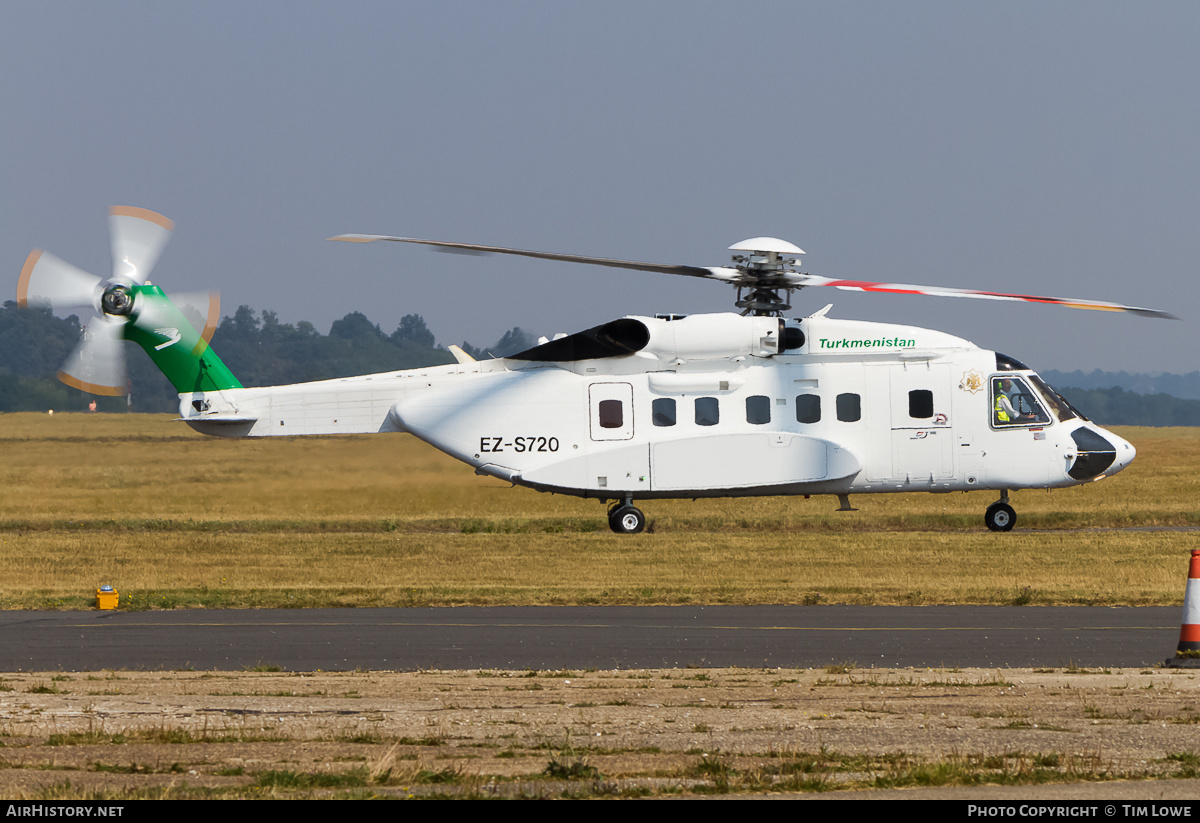 Aircraft Photo of EZ-S720 | Sikorsky S-92A | Turkmenistan Government | AirHistory.net #526037