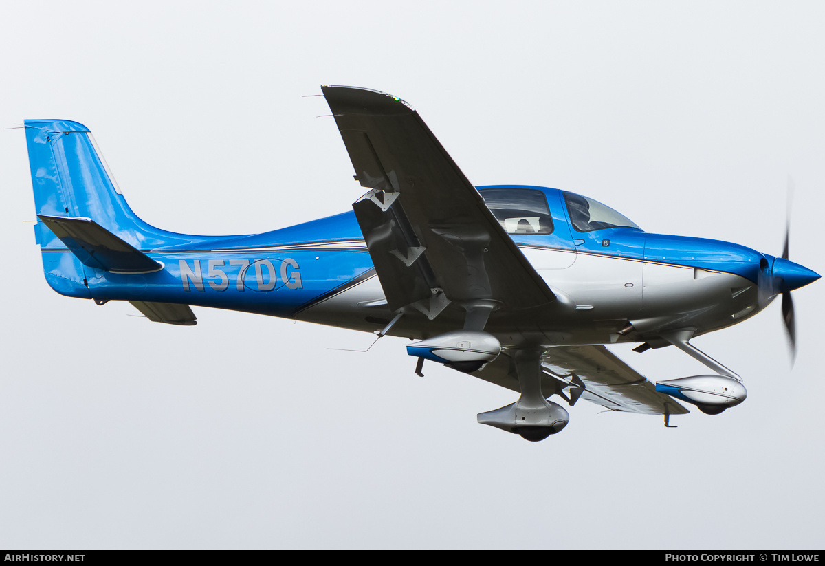 Aircraft Photo of N57DG | Cirrus SR-22T G6-GTS Platinum | AirHistory.net #526046