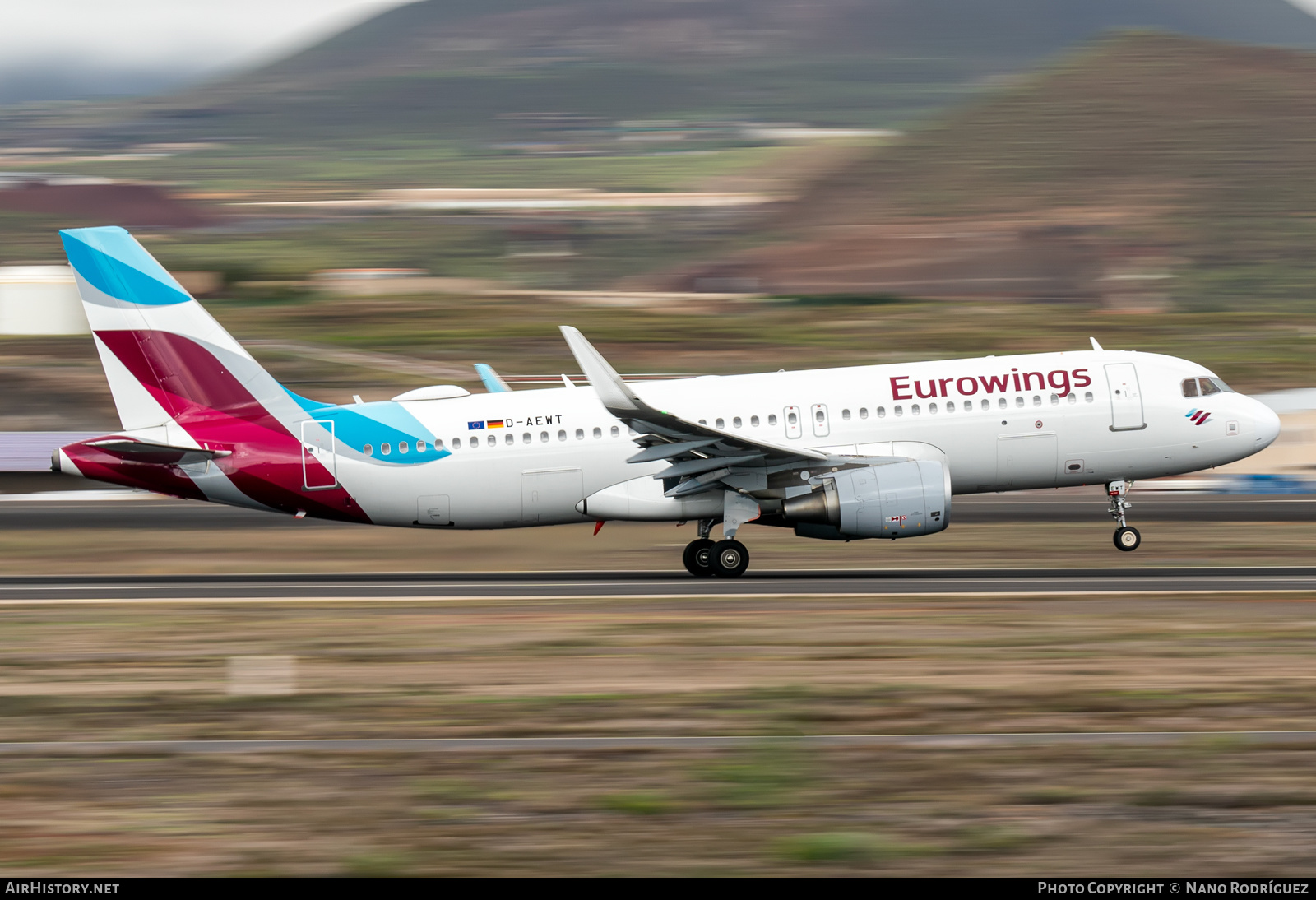Aircraft Photo of D-AEWT | Airbus A320-214 | Eurowings | AirHistory.net #526072