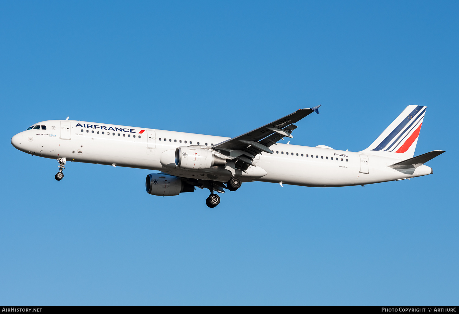 Aircraft Photo of F-GMZD | Airbus A321-111 | Air France | AirHistory.net #526079