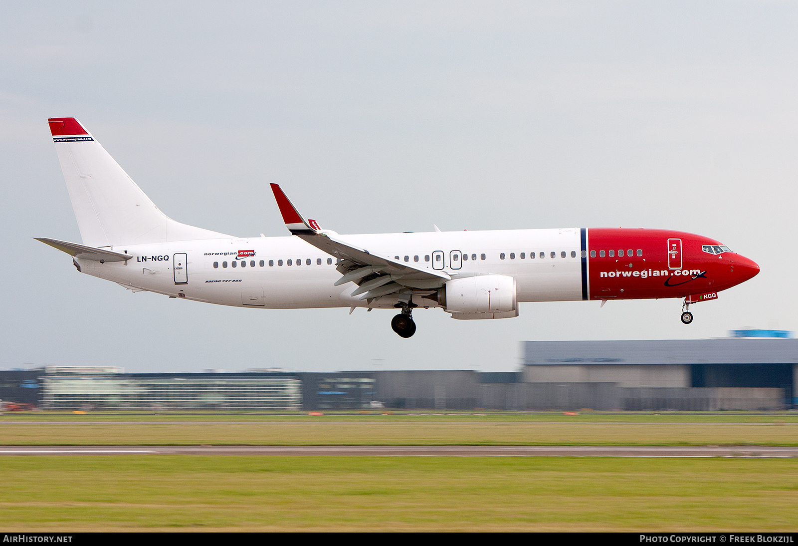 Aircraft Photo of LN-NGQ | Boeing 737-8JP | Norwegian | AirHistory.net #526089