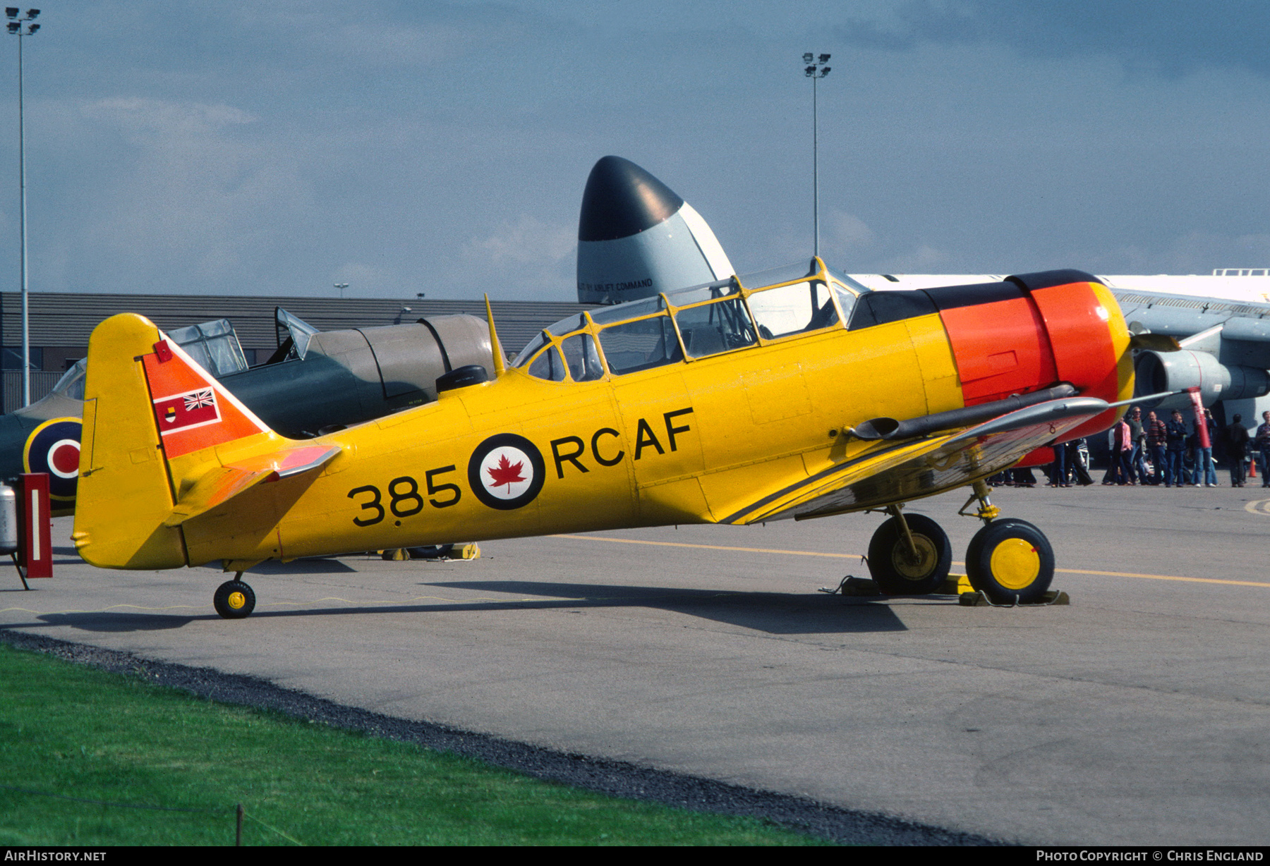 Aircraft Photo of G-BGPB | North American T-6J Harvard Mk IV | Canada - Air Force | AirHistory.net #526109