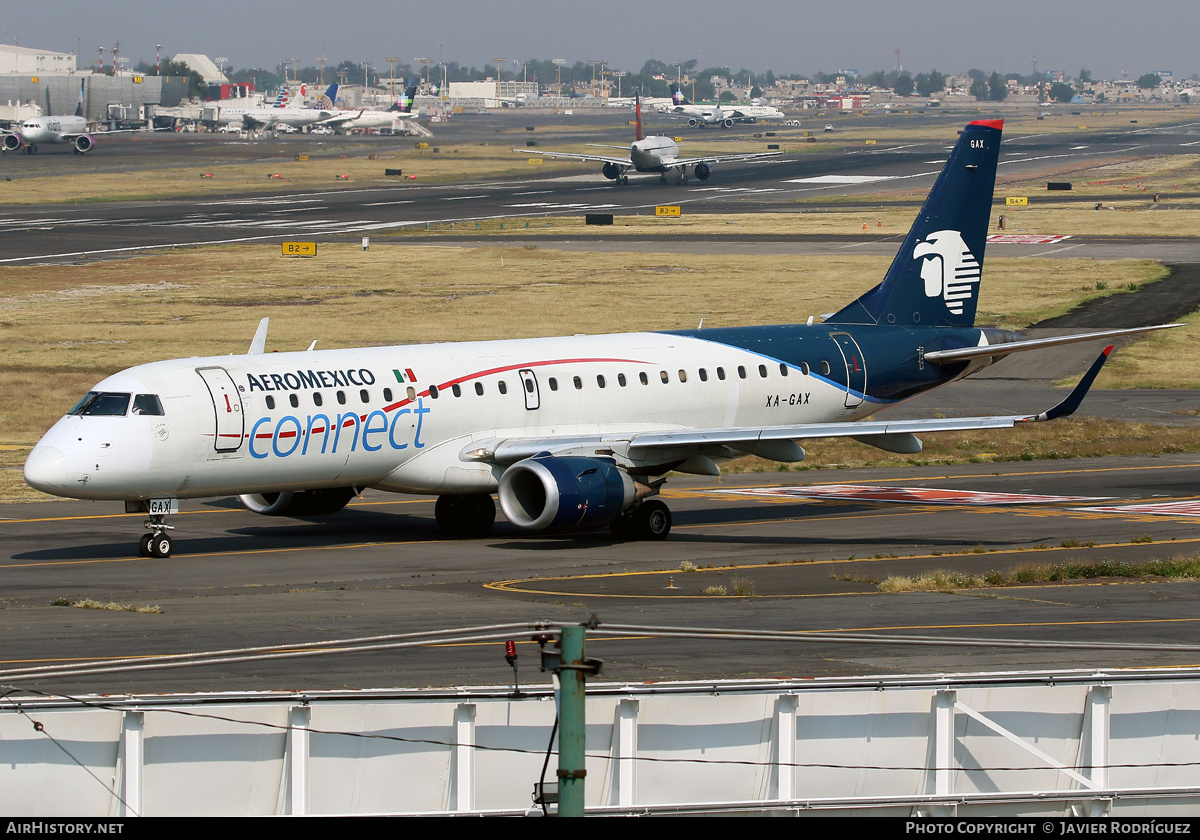 Aircraft Photo of XA-GAX | Embraer 190AR (ERJ-190-100IGW) | AeroMéxico Connect | AirHistory.net #526136