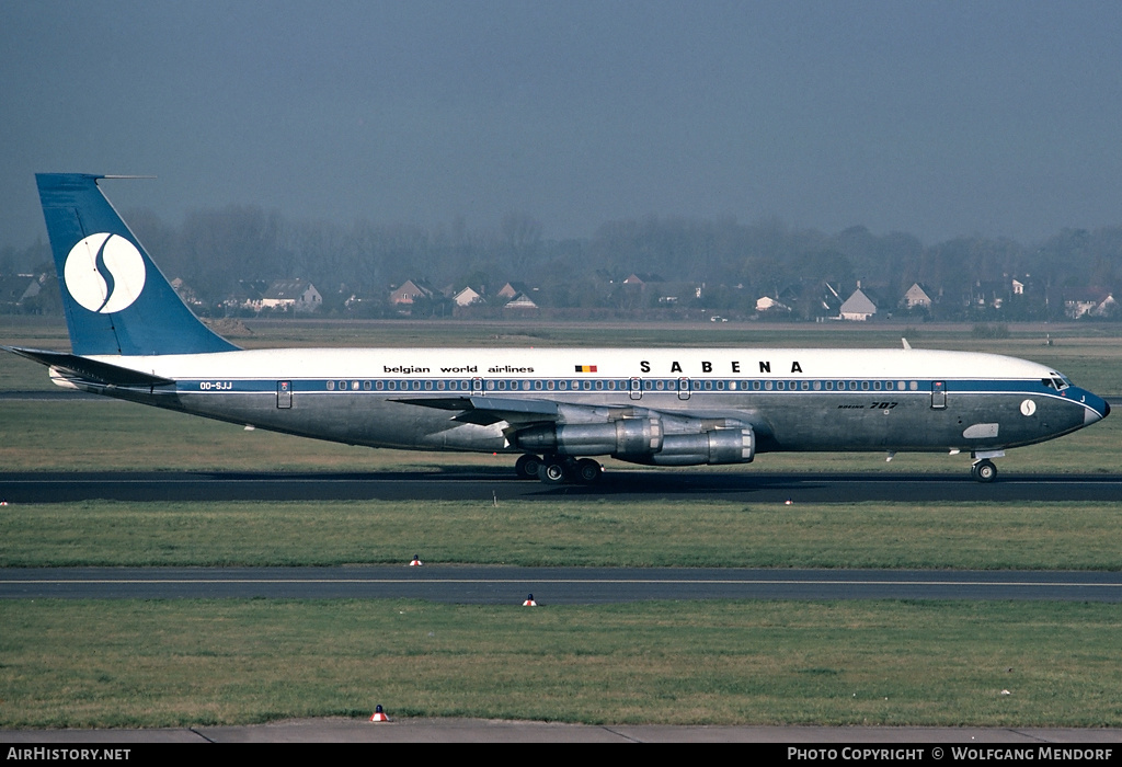 Aircraft Photo of OO-SJJ | Boeing 707-329C | Sabena | AirHistory.net #526141