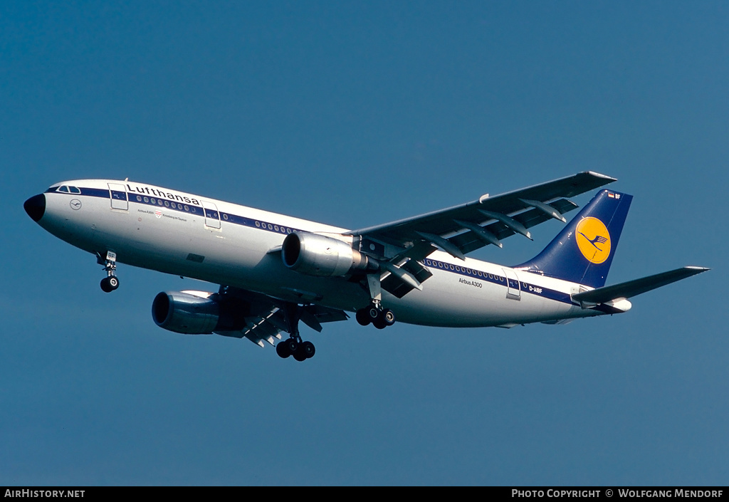 Aircraft Photo of D-AIBF | Airbus A300B4-203 | Lufthansa | AirHistory.net #526166
