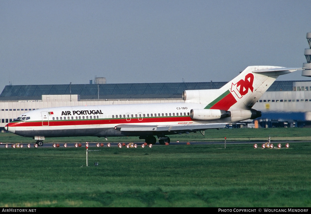 Aircraft Photo of CS-TBO | Boeing 727-82C | TAP Air Portugal | AirHistory.net #526169