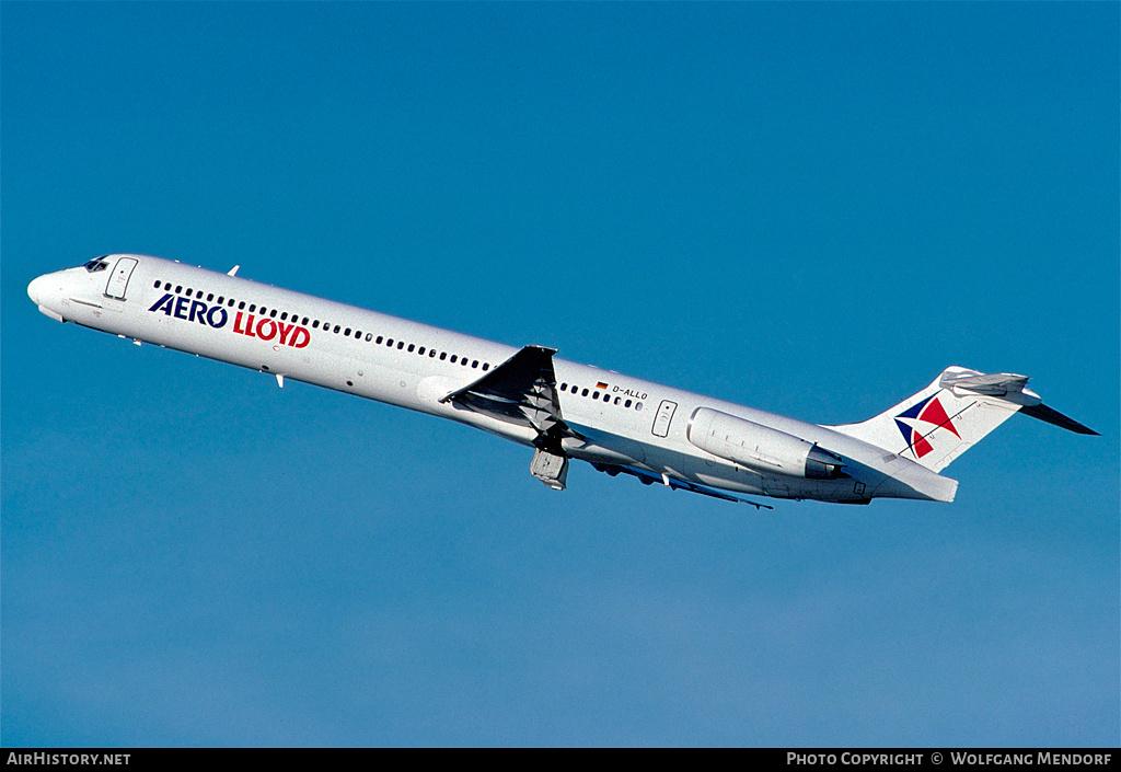 Aircraft Photo of D-ALLO | McDonnell Douglas MD-83 (DC-9-83) | Aero Lloyd | AirHistory.net #526170