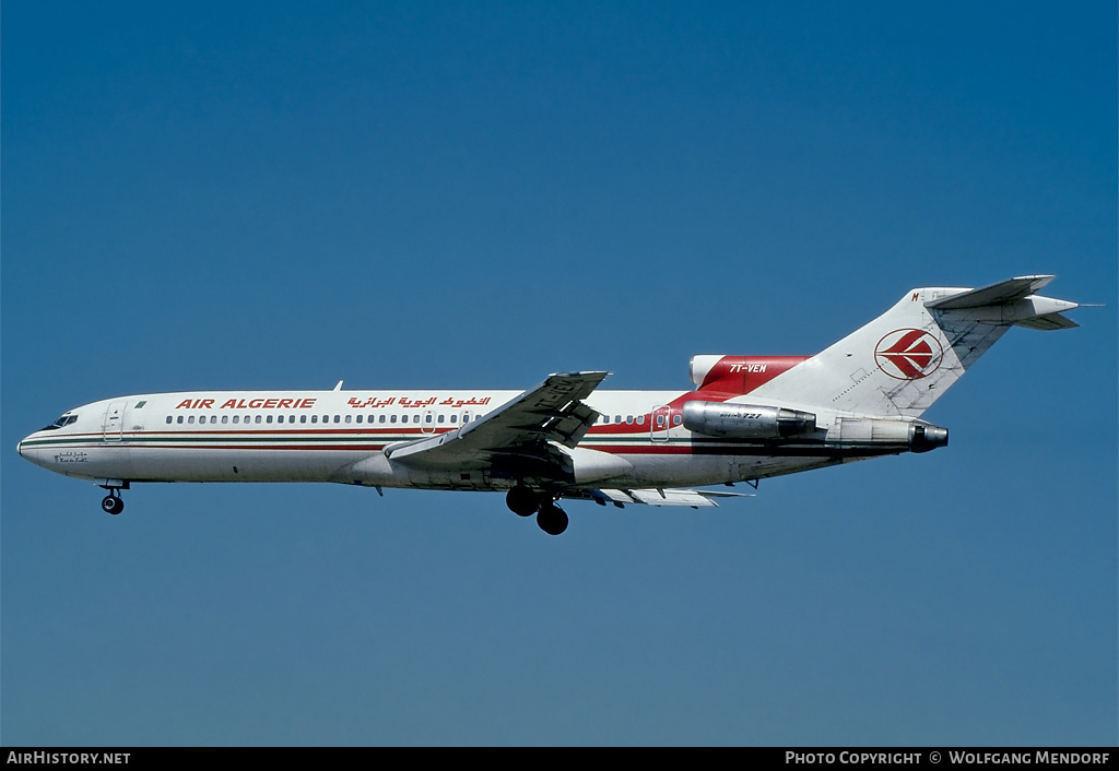 Aircraft Photo of 7T-VEM | Boeing 727-2D6/Adv | Air Algérie | AirHistory.net #526181