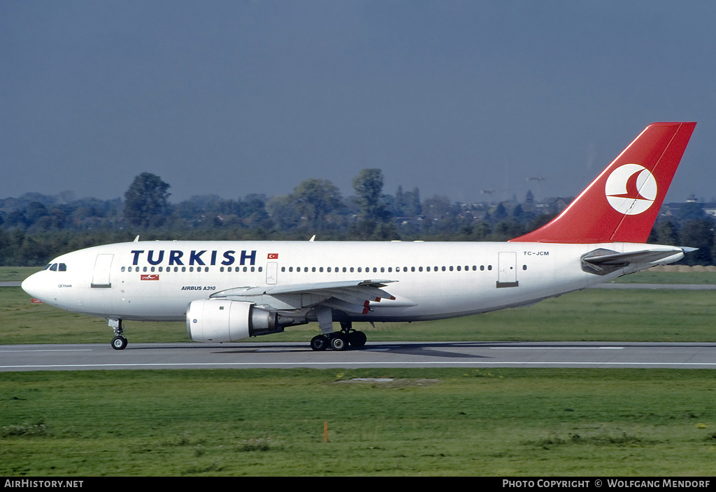 Aircraft Photo of TC-JCM | Airbus A310-203 | Turkish Airlines | AirHistory.net #526188