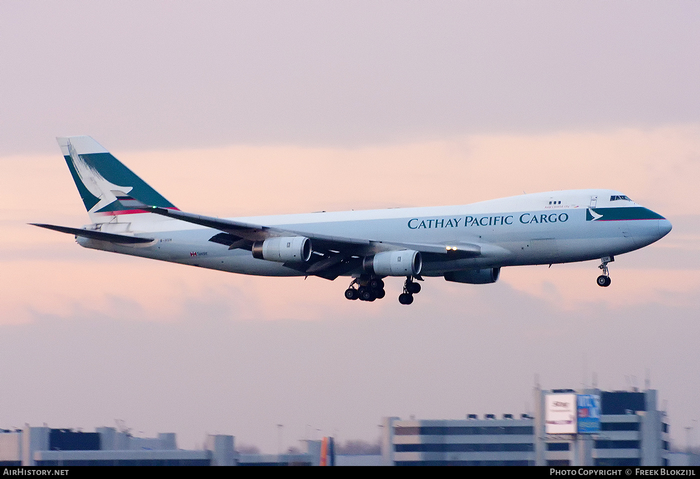 Aircraft Photo of B-HUH | Boeing 747-467F/SCD | Cathay Pacific Airways Cargo | AirHistory.net #526190