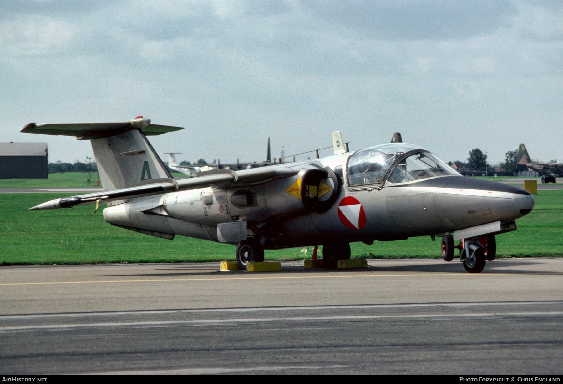 Aircraft Photo of GA-11 / A green | Saab 105OE | Austria - Air Force | AirHistory.net #526193