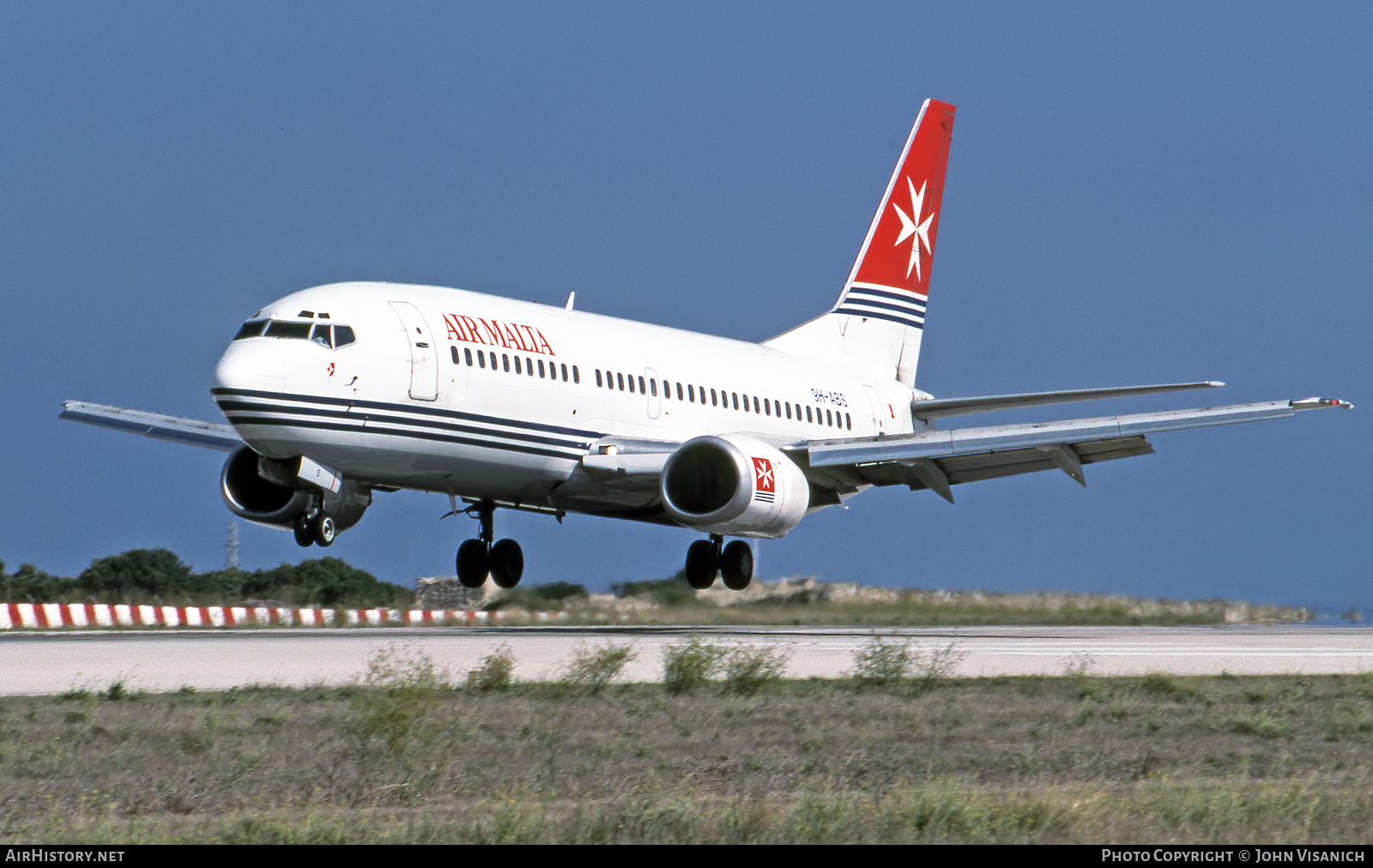 Aircraft Photo of 9H-ABS | Boeing 737-3Y5 | Air Malta | AirHistory.net #526198