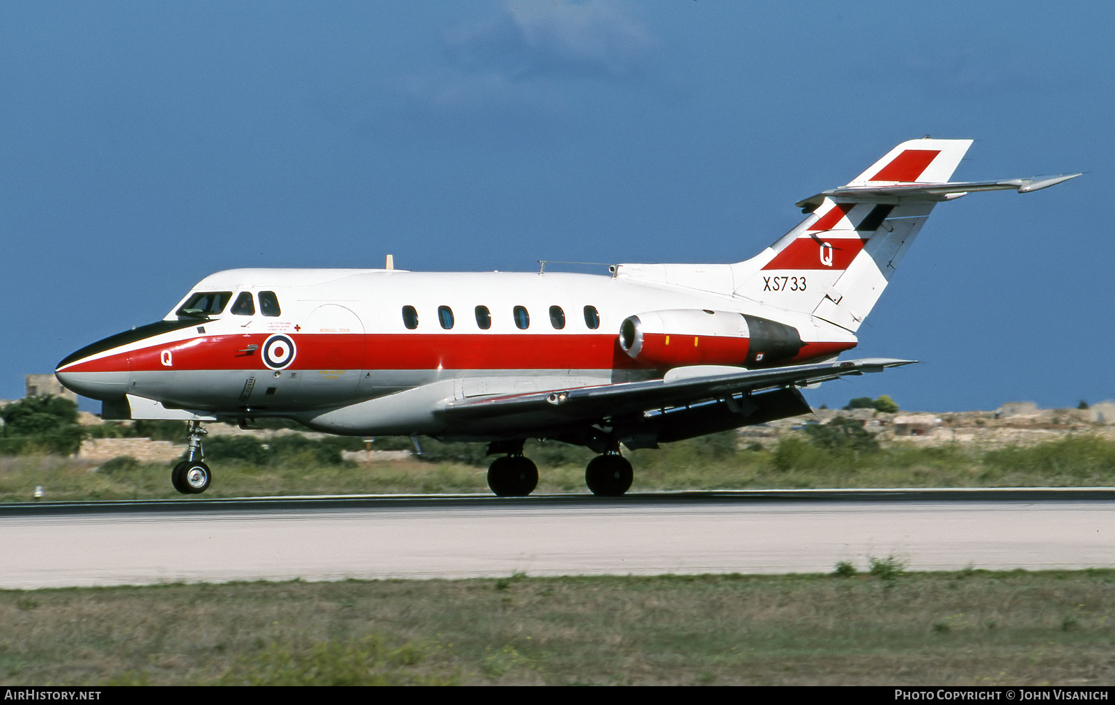 Aircraft Photo of XS733 | Hawker Siddeley HS-125-2 Dominie T1 | UK - Air Force | AirHistory.net #526205