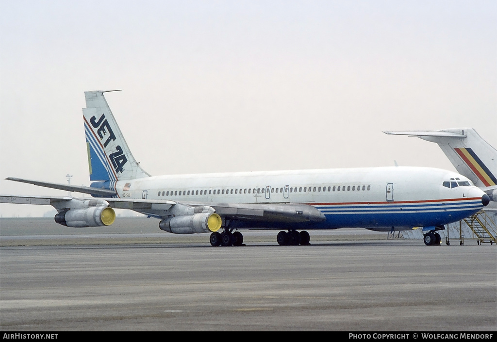 Aircraft Photo of OO-SJL | Boeing 707-329C | Jet 24 | AirHistory.net #526206